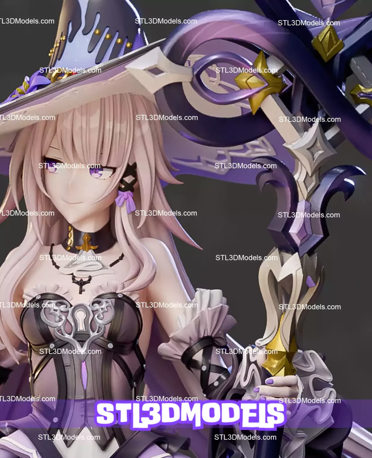 Herta Honkai Star Rail STL 3D Model 
