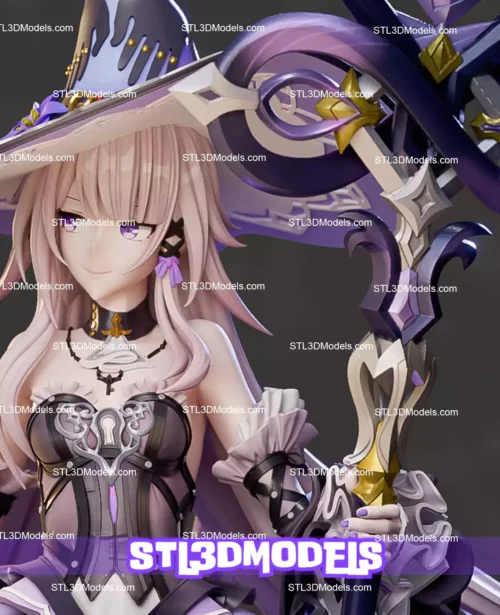 Herta Honkai Star Rail STL 3D Model 