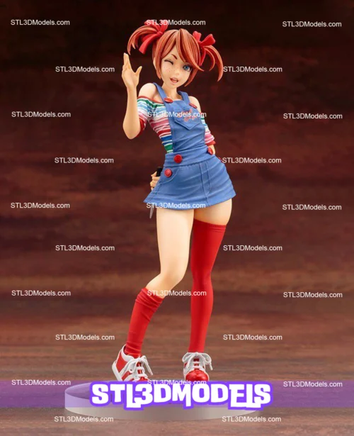 Chucky Bishoujo STL 3D Model 