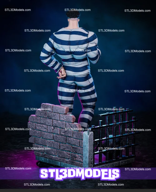 Puri-Puri Prisoner STL 3D Model 