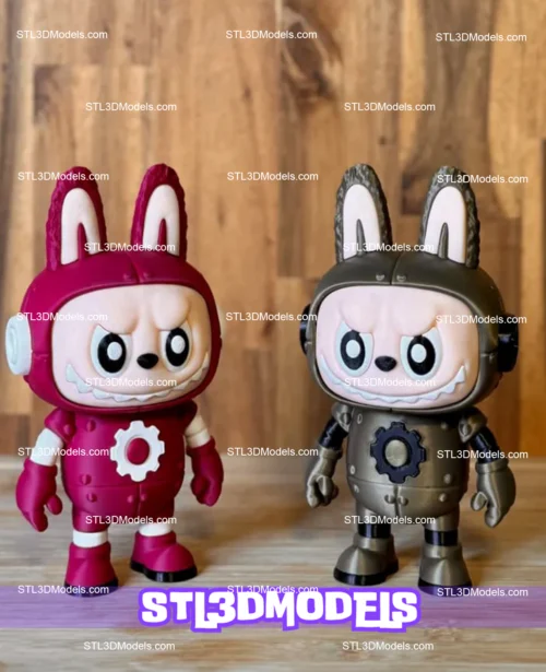Labubu Robot STL 3D Model 