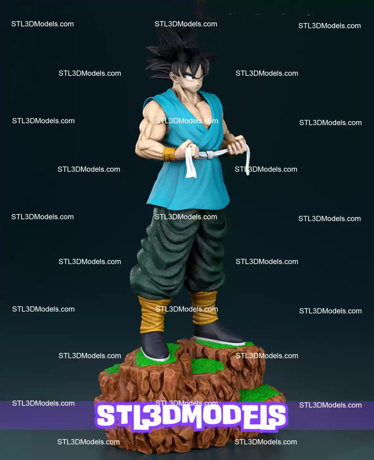 Goku Final Dragon Ball STL 3D Model