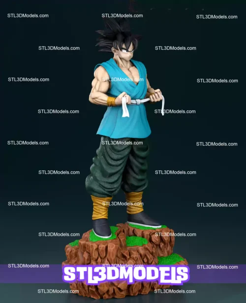Goku Final Dragon Ball STL 3D Model