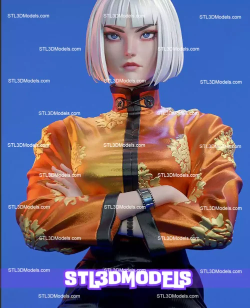 Tang Sanzang Modern STL 3D Model 
