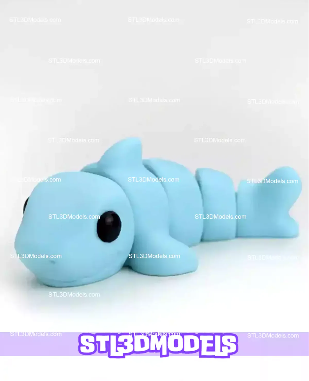 Mini Cute Flexi Animal Fidget STL 3D Print Model 