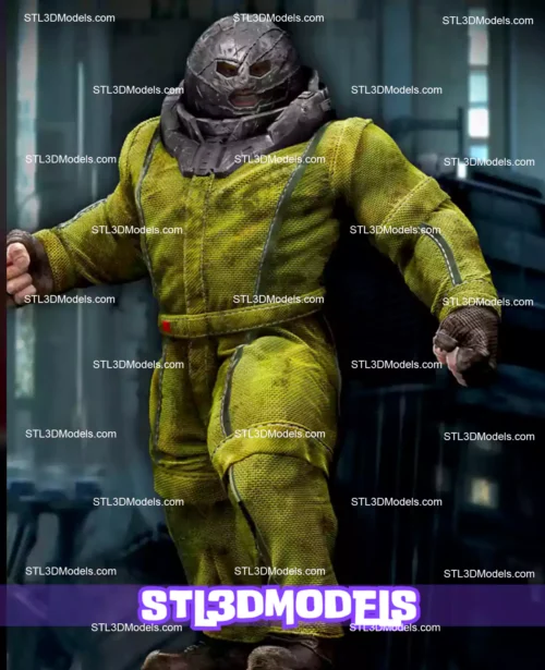 Juggernaut Yellow Prisoner STL 3D Model