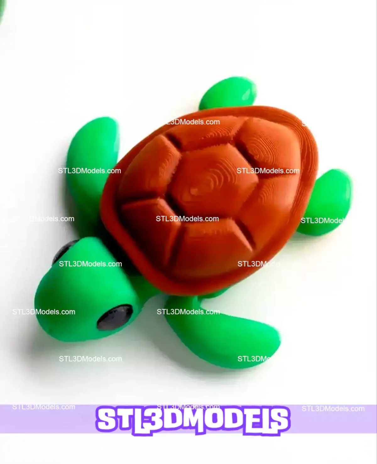 Mini Cute Flexi Animal Fidget STL 3D Print Model 