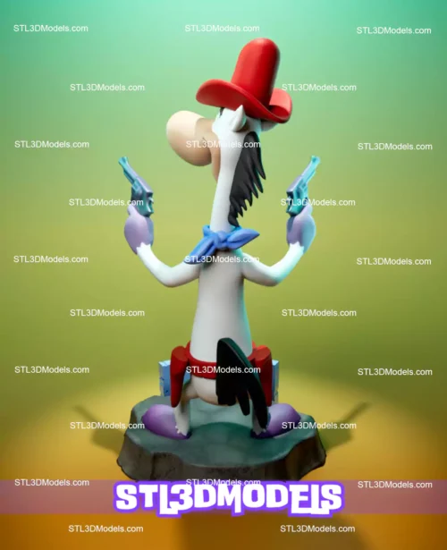 Quick Draw McGraw STL 3D Files