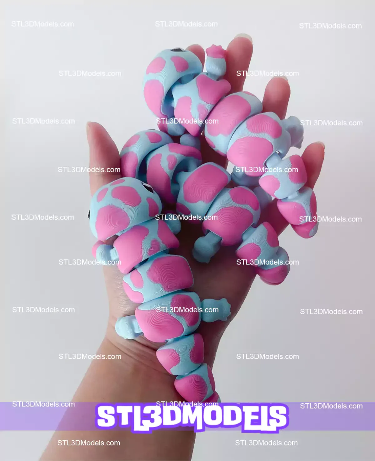 Salamander Flexi STL and 3MF Models