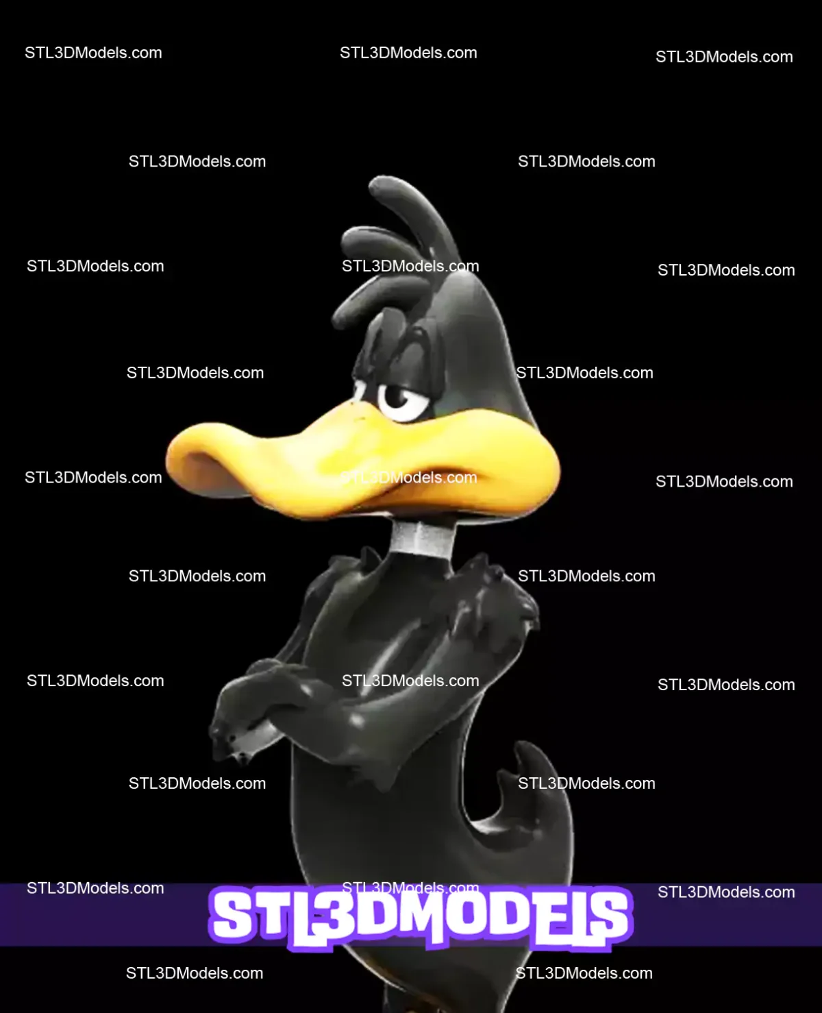 Daffy Duck 3D Model STL 3D Models