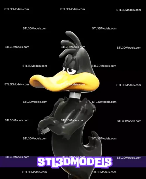 Daffy Duck 3D Model STL 3D Models