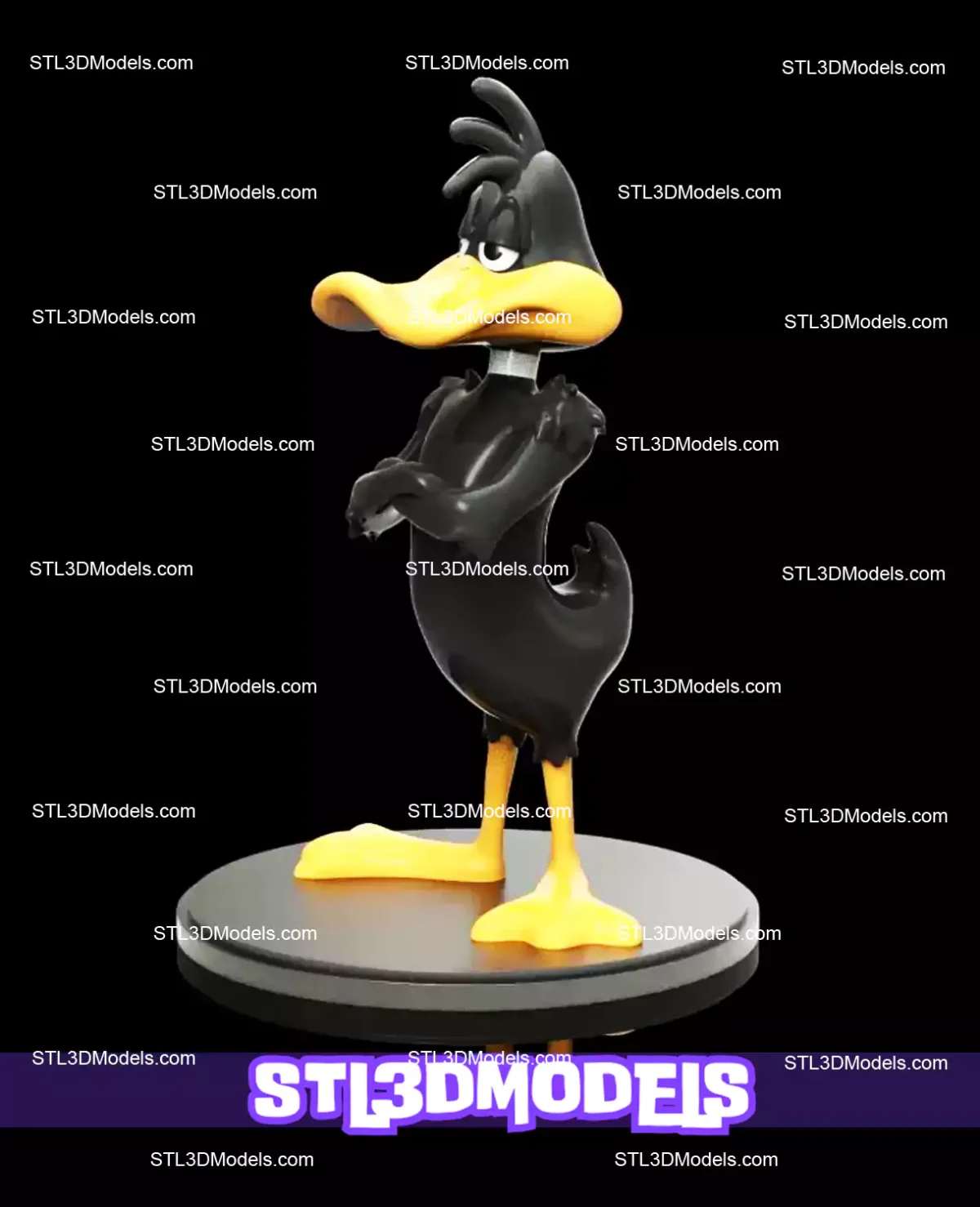 Daffy Duck 3D Model STL 3D Models