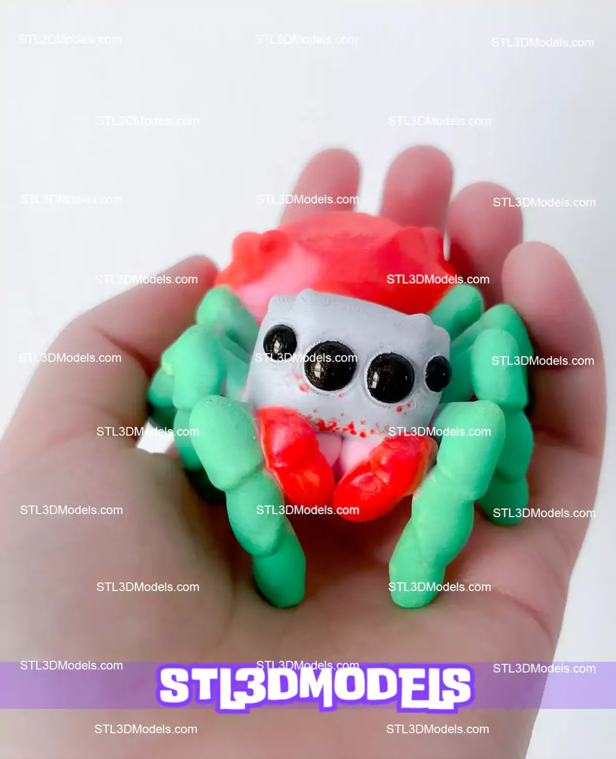 Jumping Spider STL 3D models