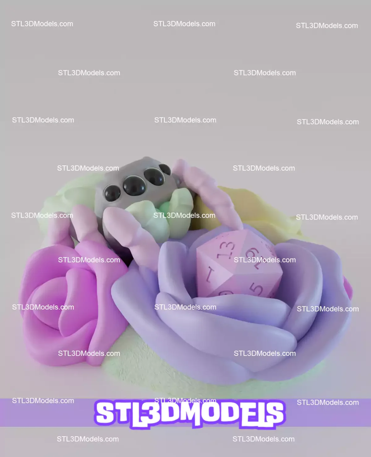Jumping Spider STL 3D models