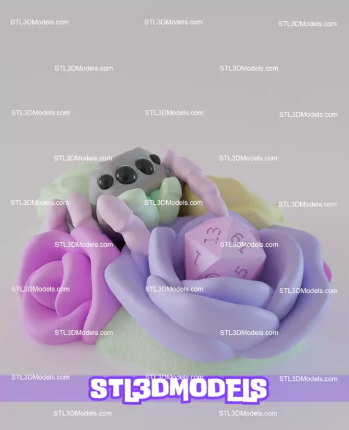 Jumping Spider STL 3D models