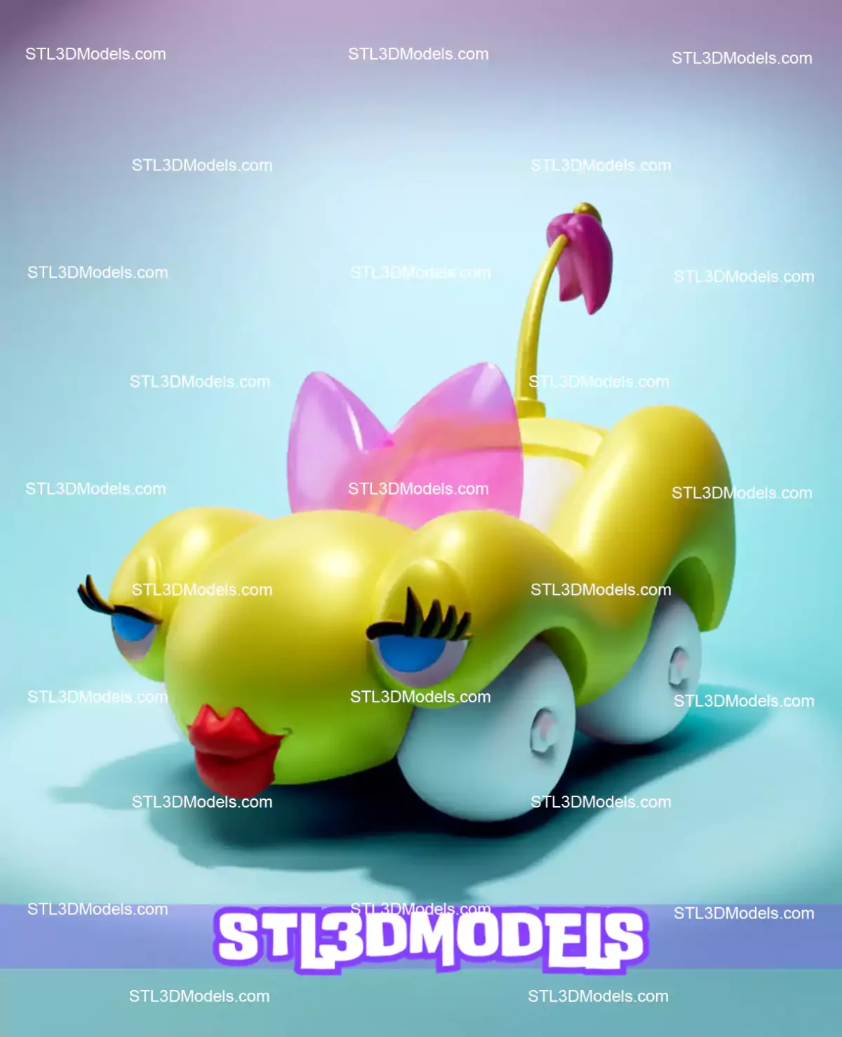 Wheelie and the Chopper Bunch STL Model