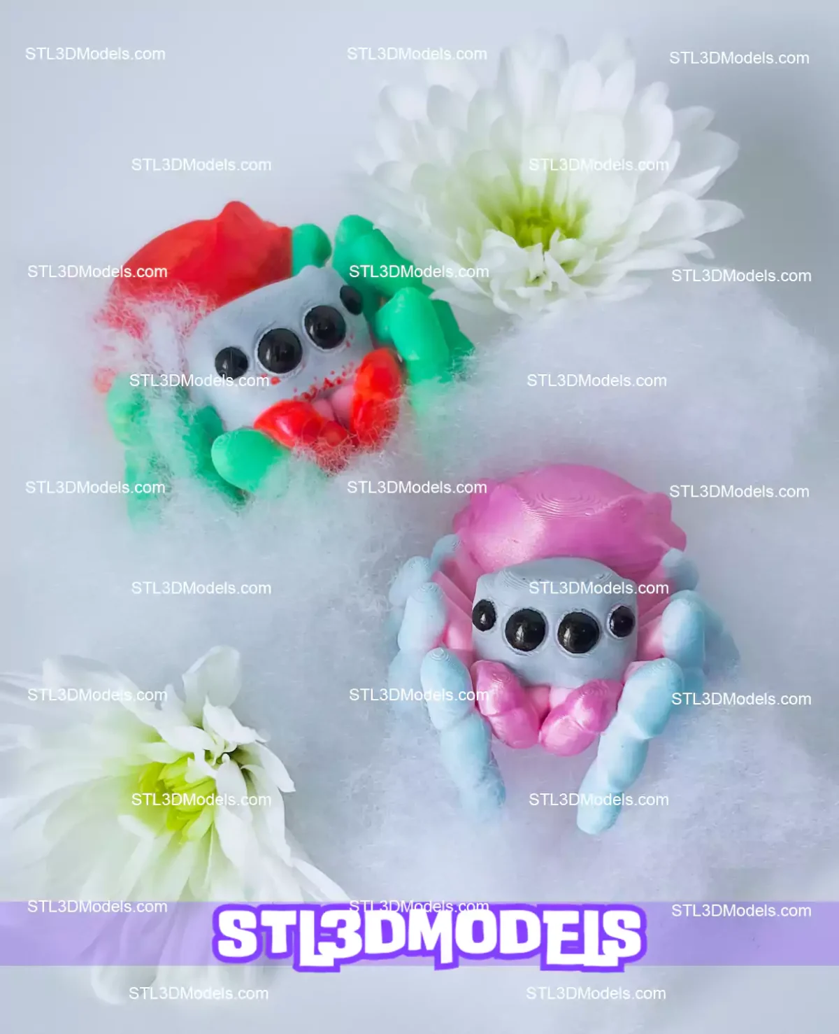 Jumping Spider STL 3D models