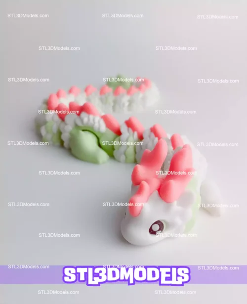 Baby Dragon and Egg STL and 3MF