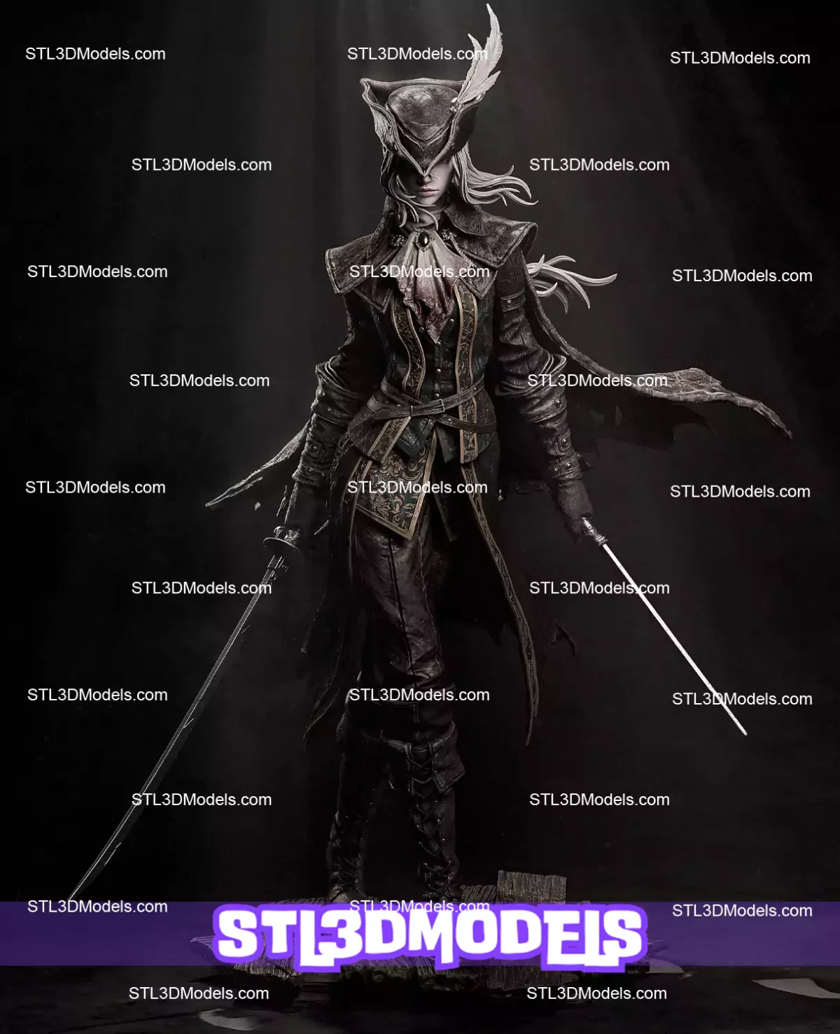 Bloodborne Lady Maria STL File