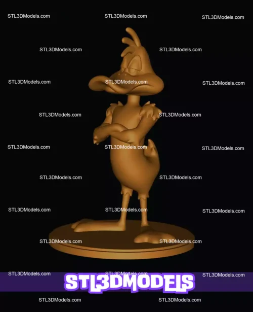 Daffy Duck 3D Model STL 3D Models