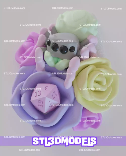 Jumping Spider STL 3D models