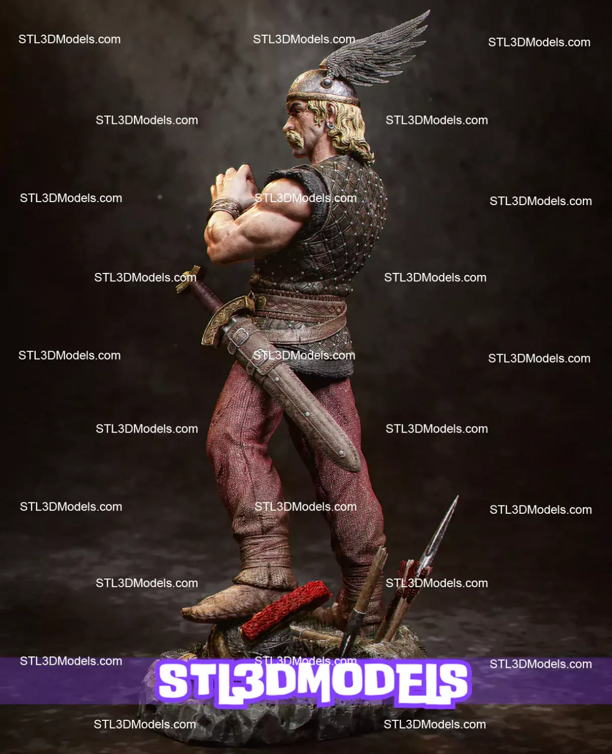 Asterix STL File – 3D Model