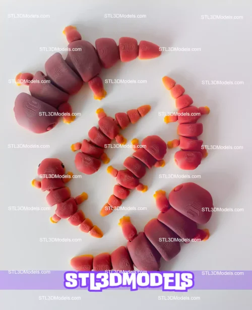 Salamander Flexi STL and 3MF Models