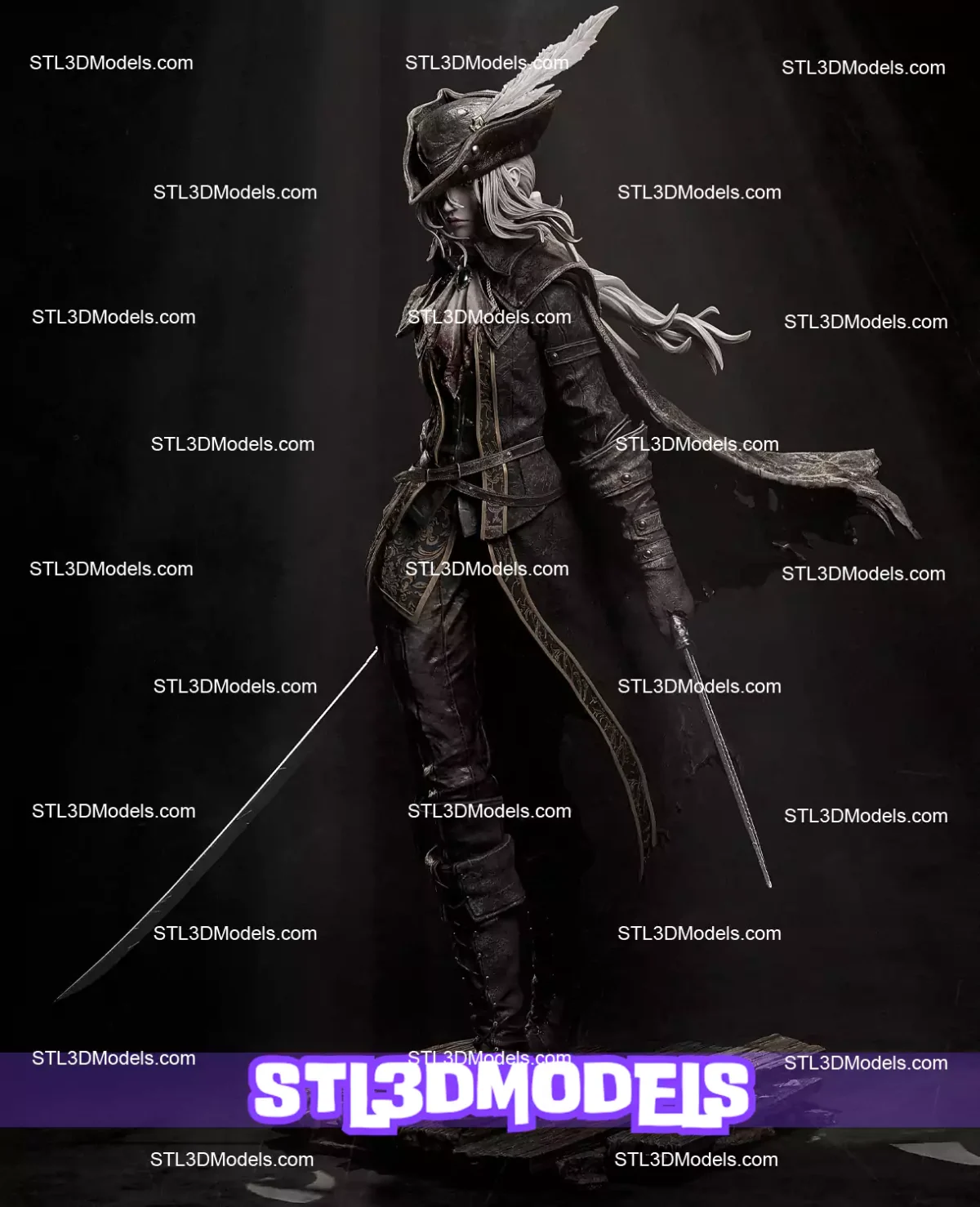 Bloodborne Lady Maria STL File