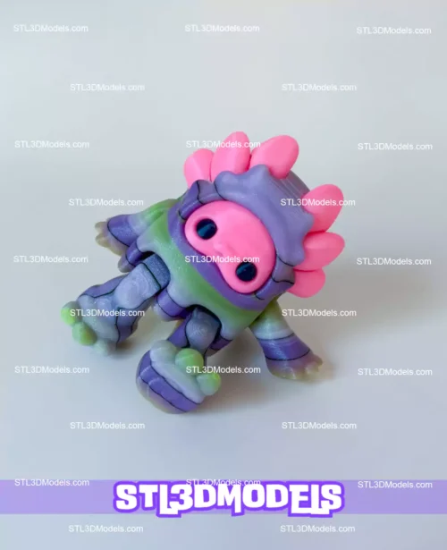 Woobu Upa Articulated STL and 3MF