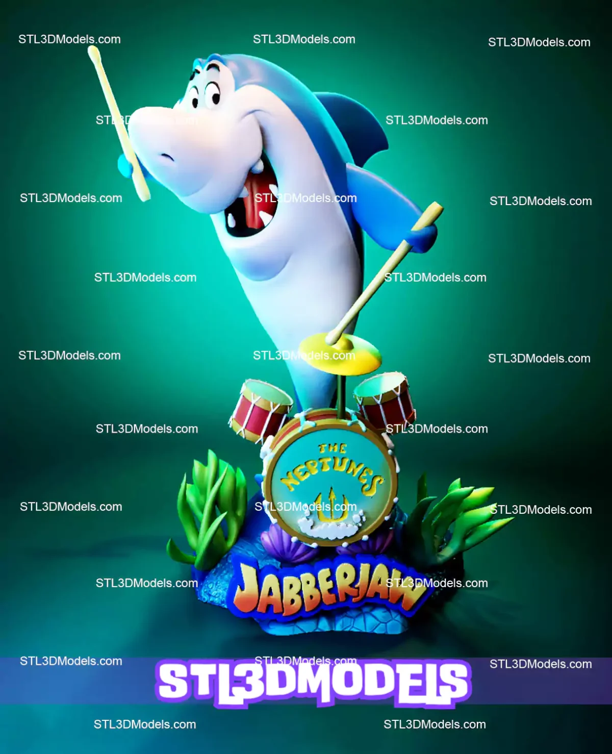 Jabberjaw STL 3D Models
