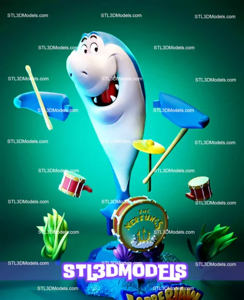 Jabberjaw STL 3D Models
