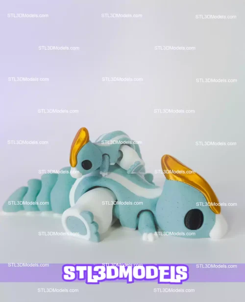 Parasaur Flexi STL and 3MF Model