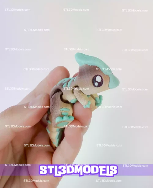 Parasaur Flexi STL and 3MF Model