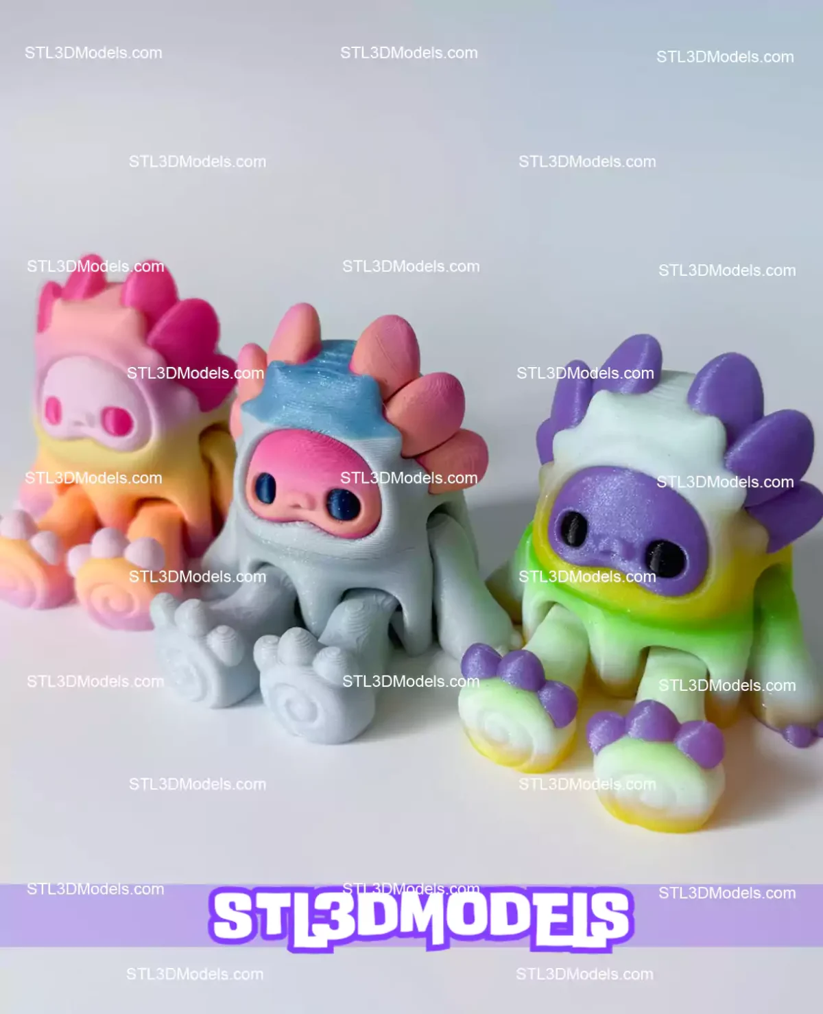 Woobu Upa Articulated STL and 3MF
