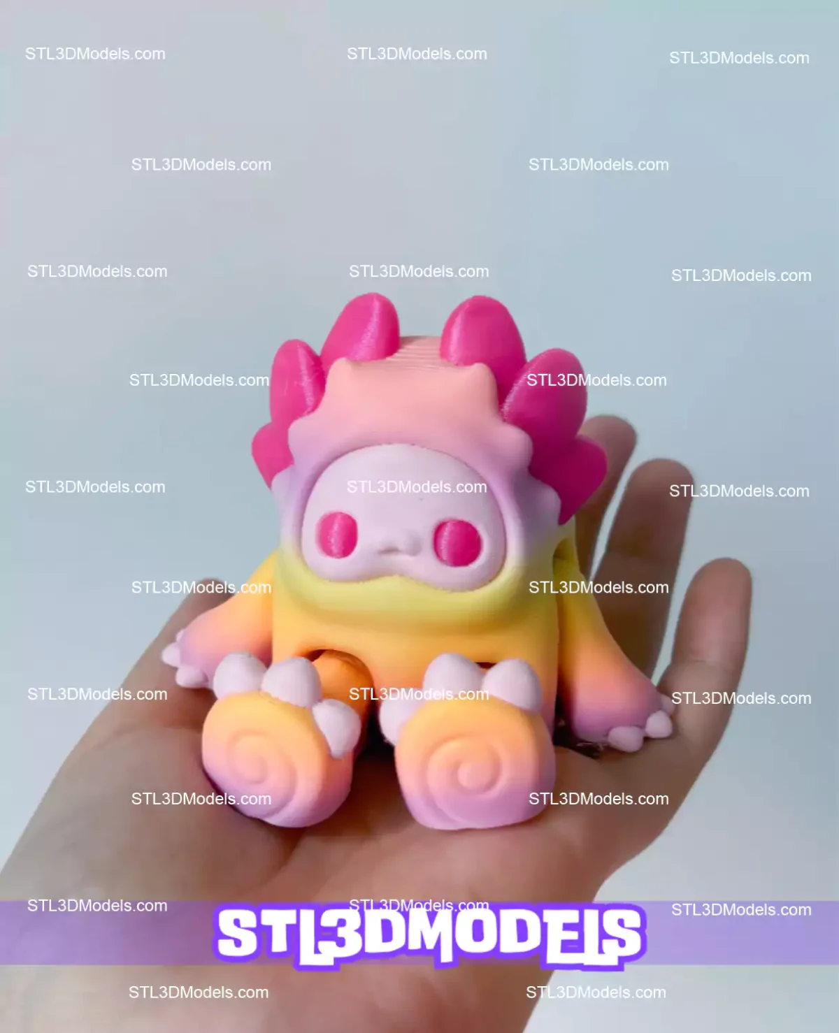Woobu Upa Articulated STL and 3MF