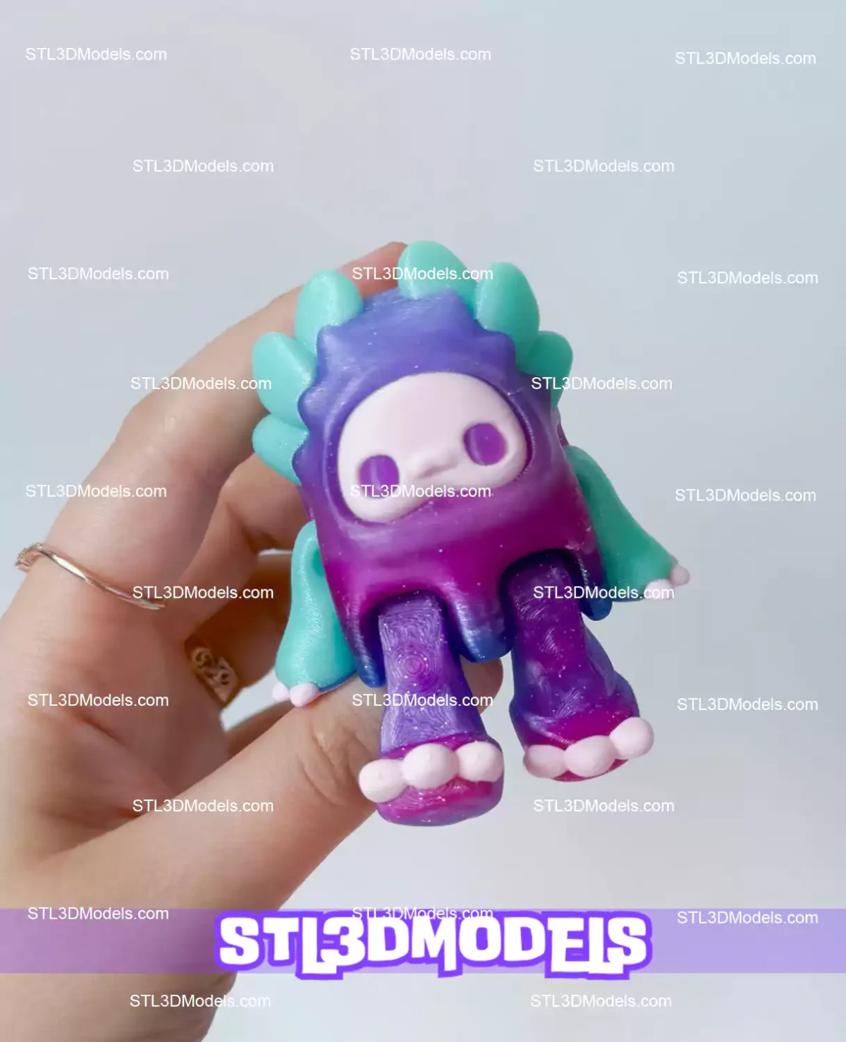 Woobu Upa Articulated STL and 3MF