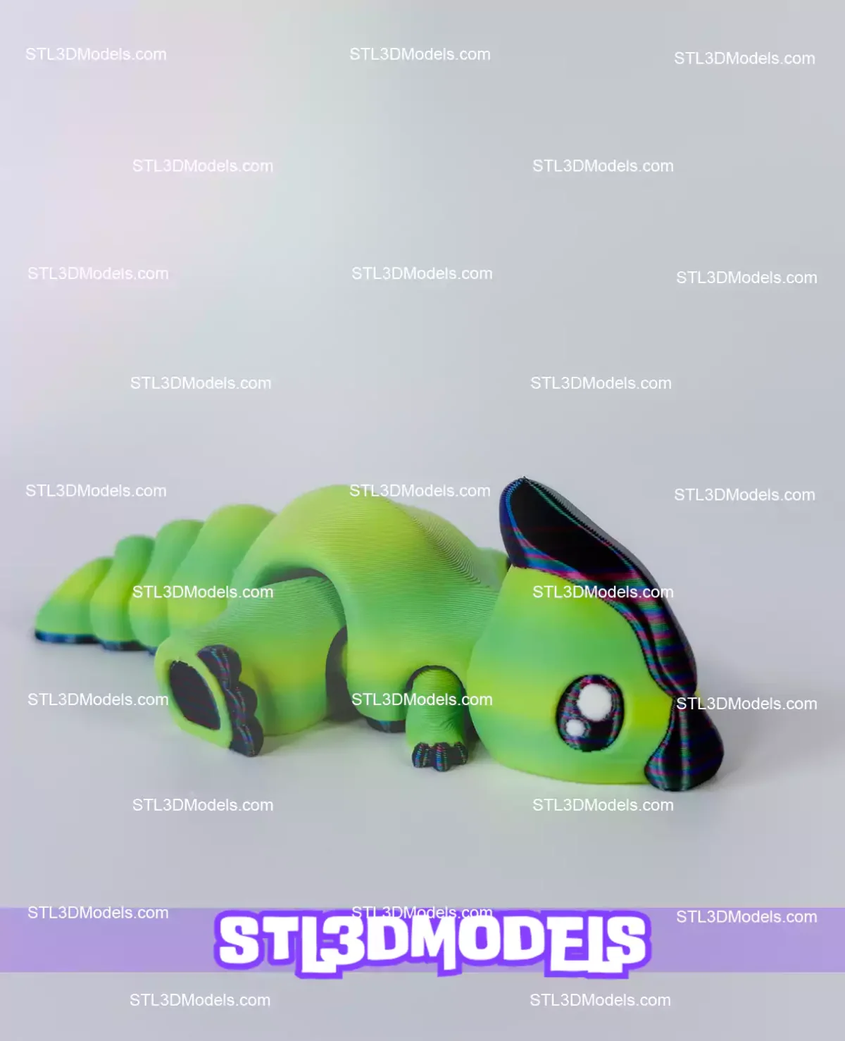 Parasaur Flexi STL and 3MF Model