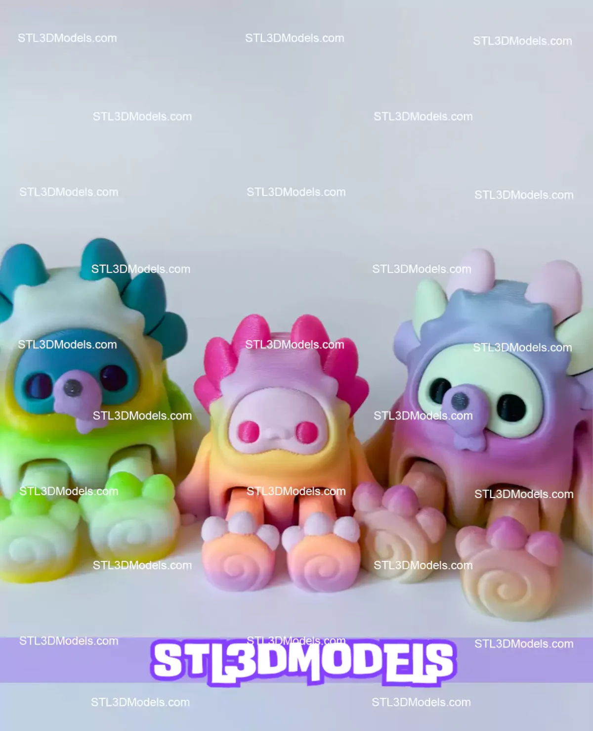 Woobu Upa Articulated STL and 3MF