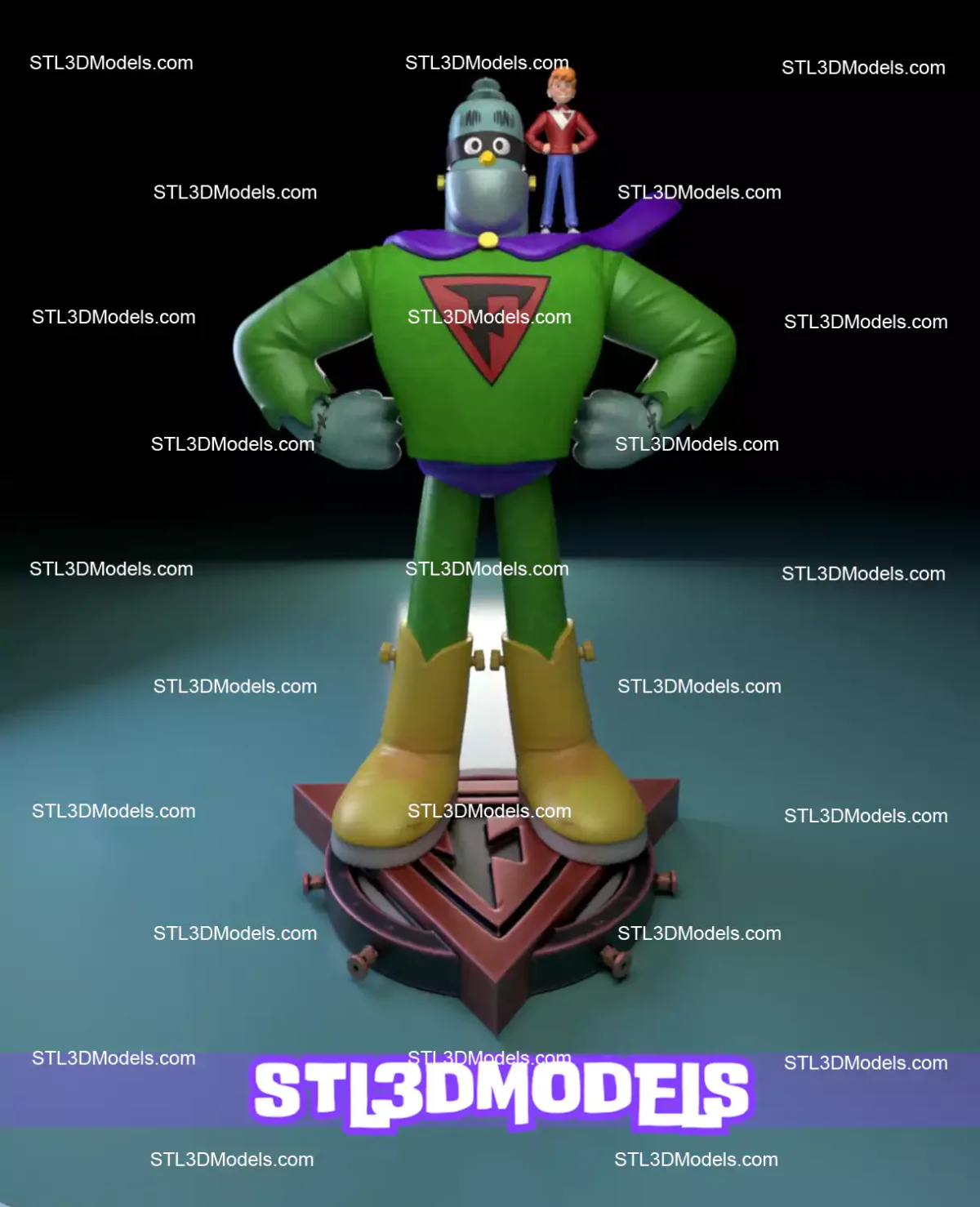 Frankenstein Jr and Buzz Conroy STL Model