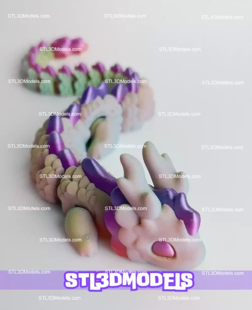 Baby Dragon and Egg STL and 3MF