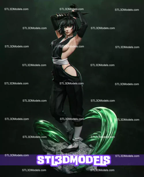 Soi Fon NSFW and SFW STL Model