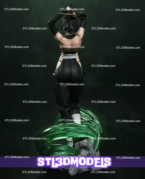Soi Fon NSFW and SFW STL Model