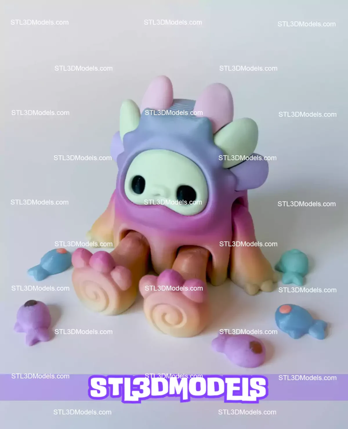 Woobu Upa Articulated STL and 3MF