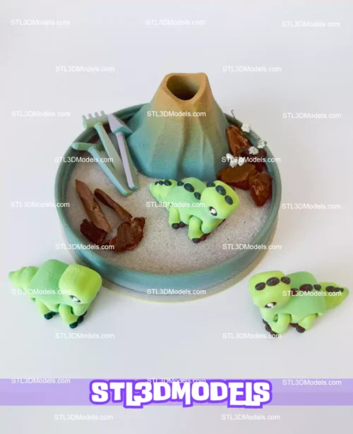 Zen Mountain with Bronto Flexi STL
