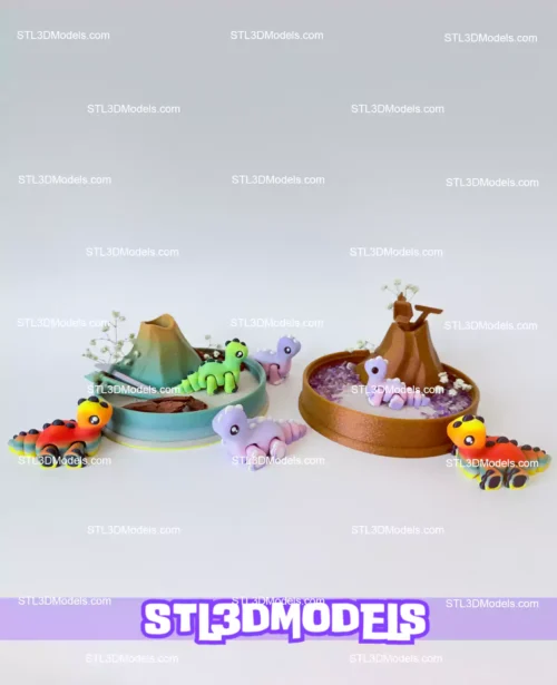 Zen Mountain with Bronto Flexi STL