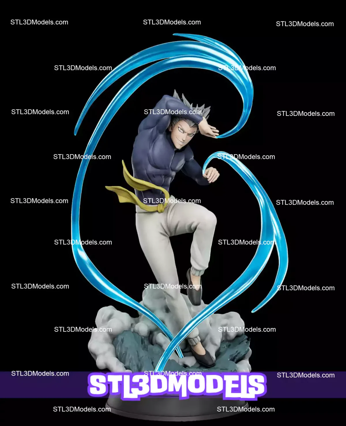 Garou STL 3D Model 
