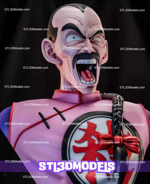 Tao Pai Pai Bust STL 3D Model