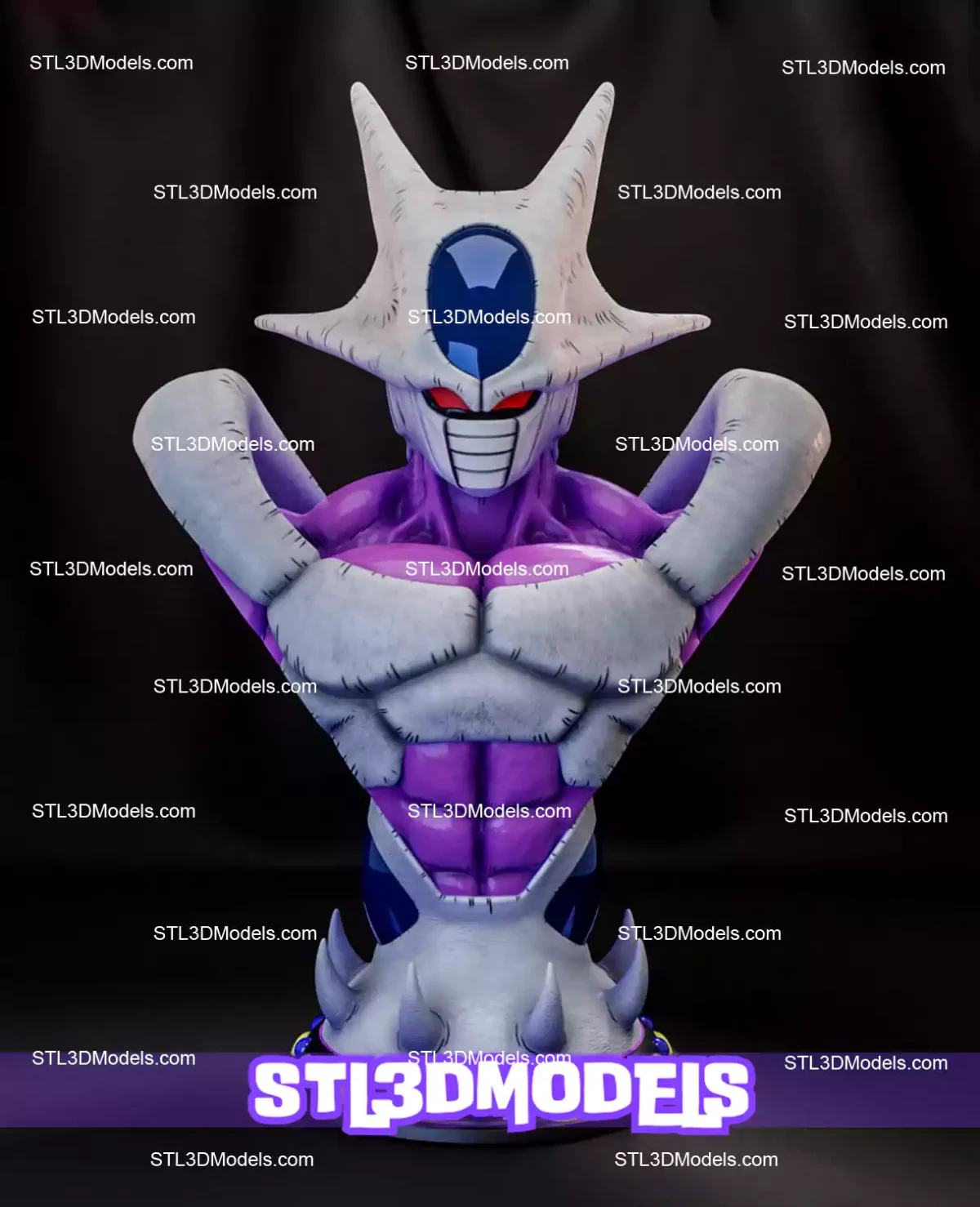 Cooler Bust STL 3D Model 