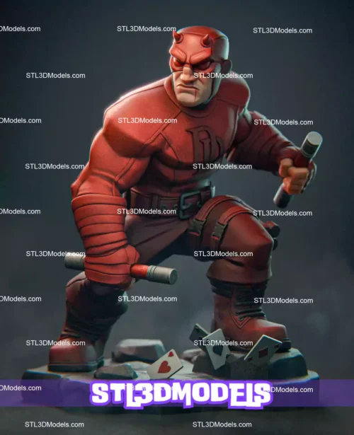 Daredevil STL 3D Model