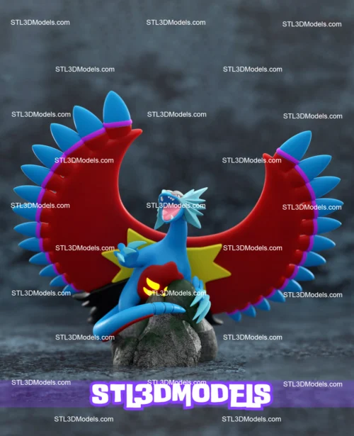 Roaring Moon STL 3D Model